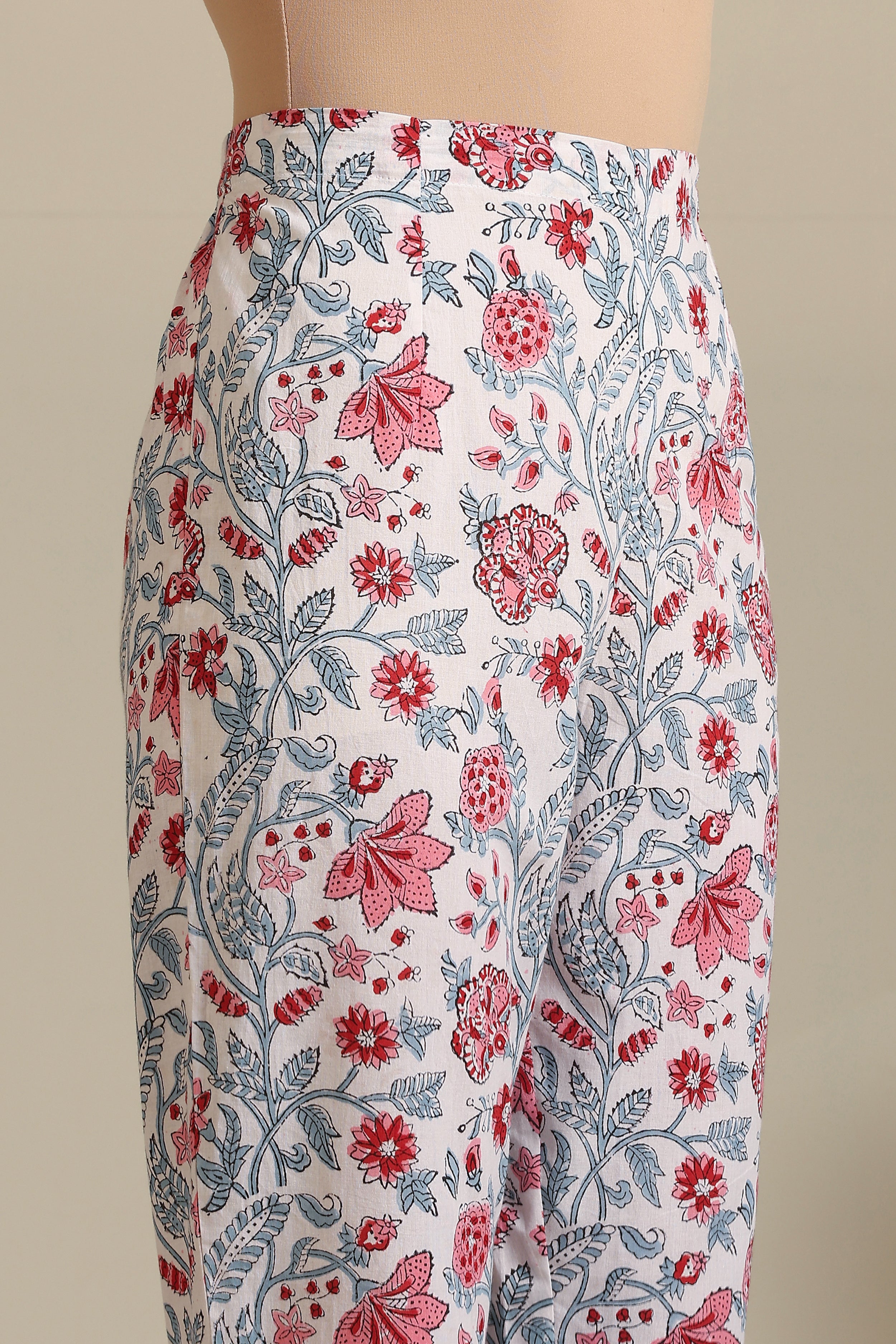 Grey Florentina Embroidered Kurta Set of 3