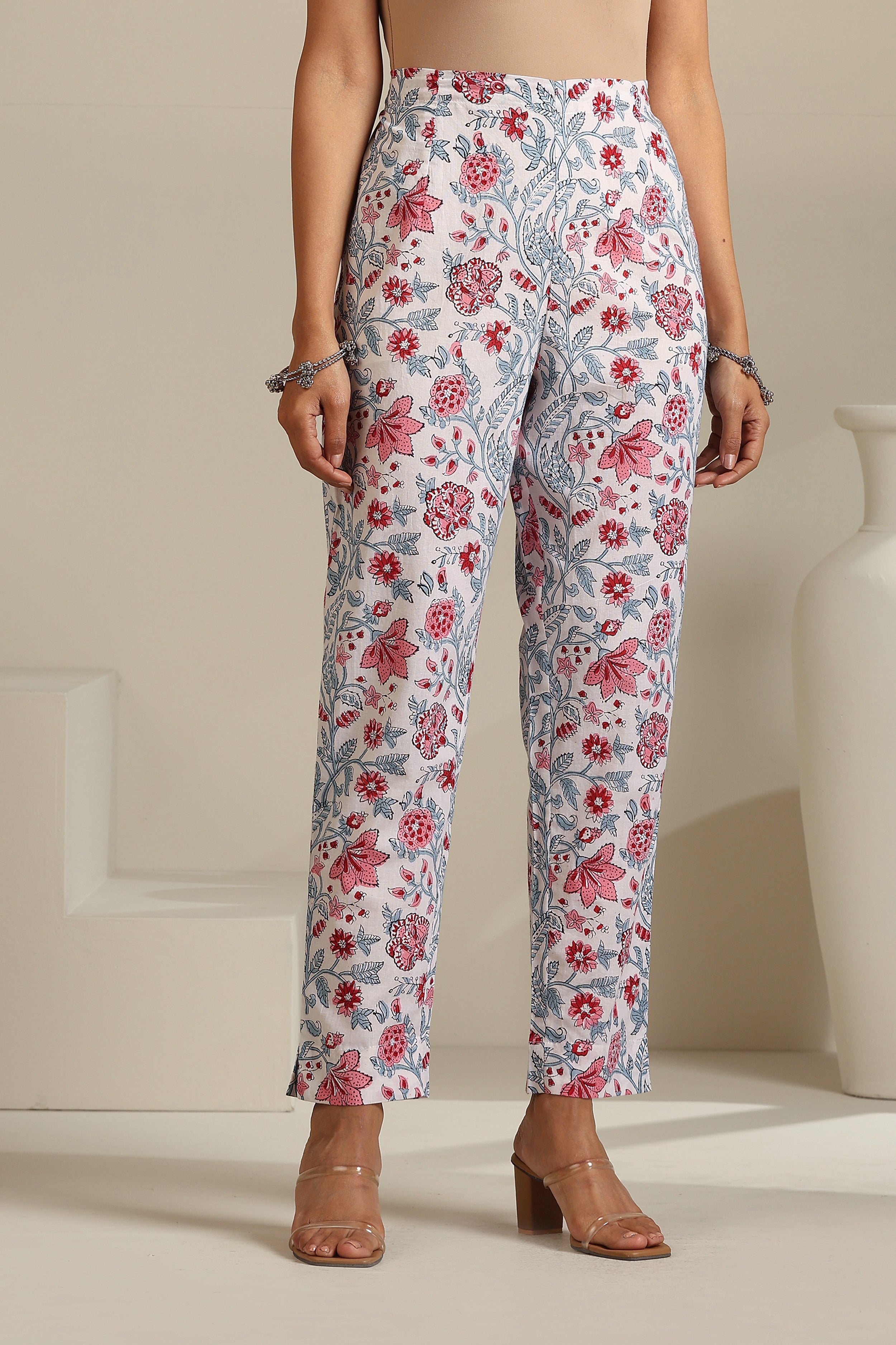 Grey Florentina Embroidered Kurta Set of 3