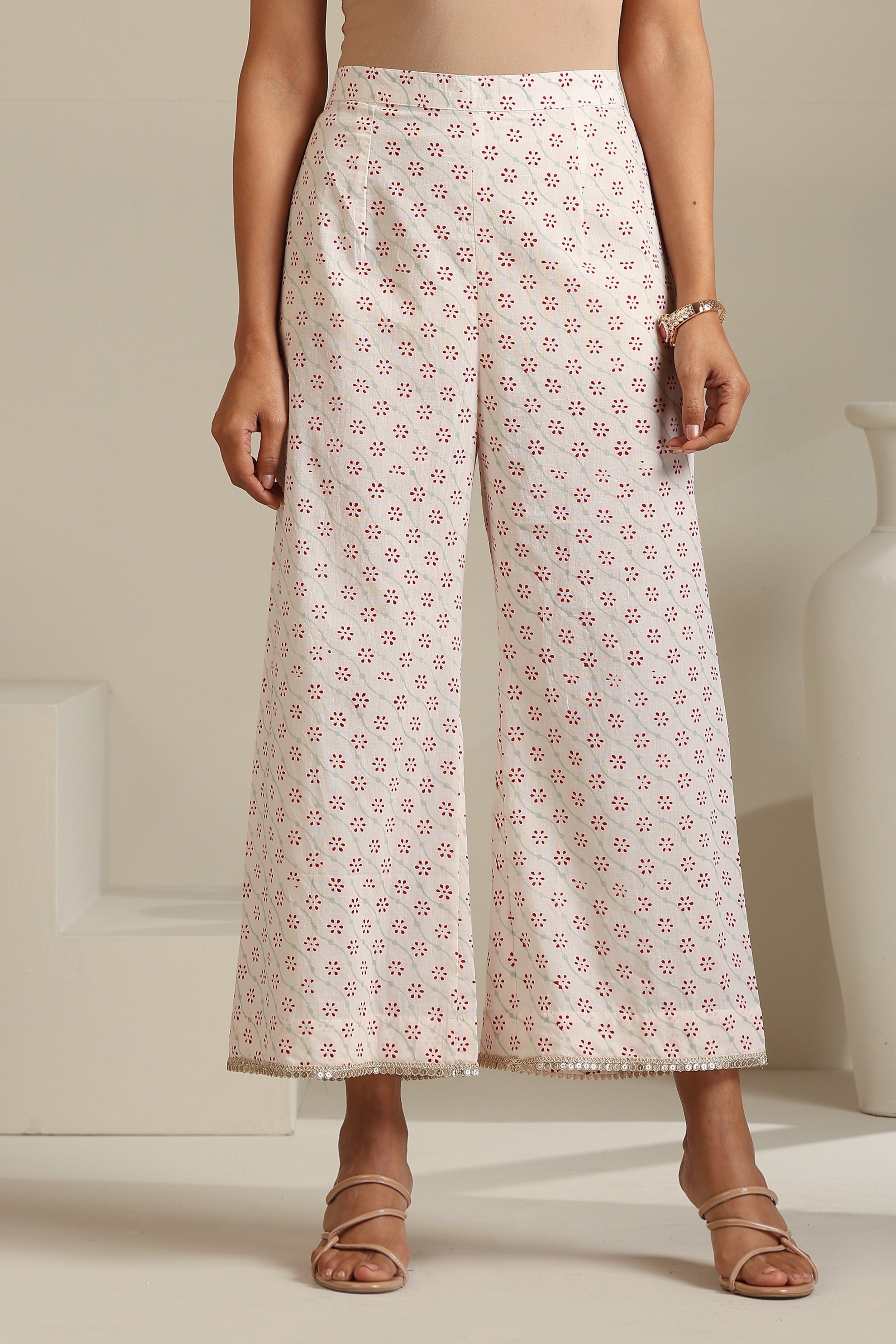 White Rosalia Kurta Set of 3