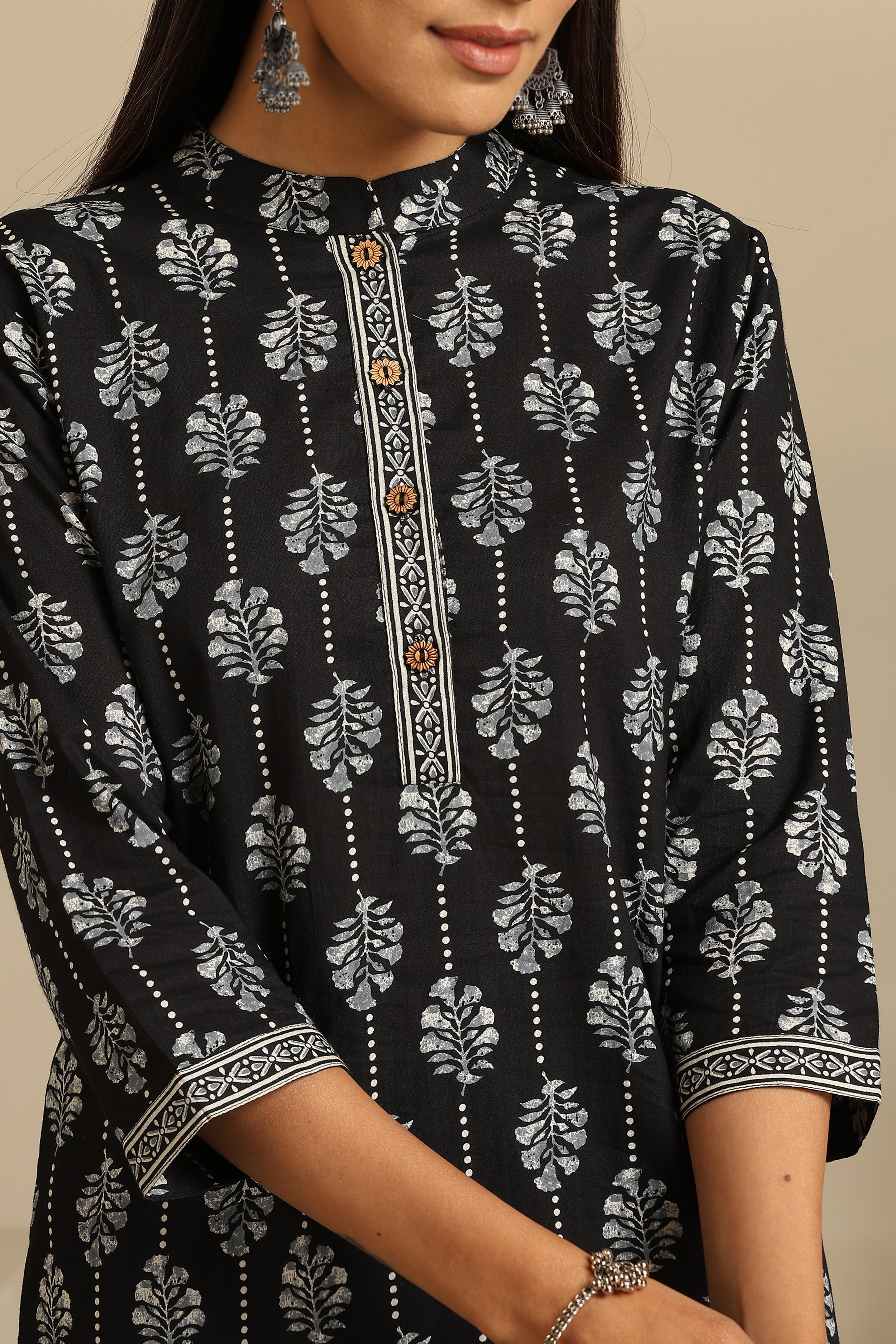 Black Onyx Kurta Set of 2