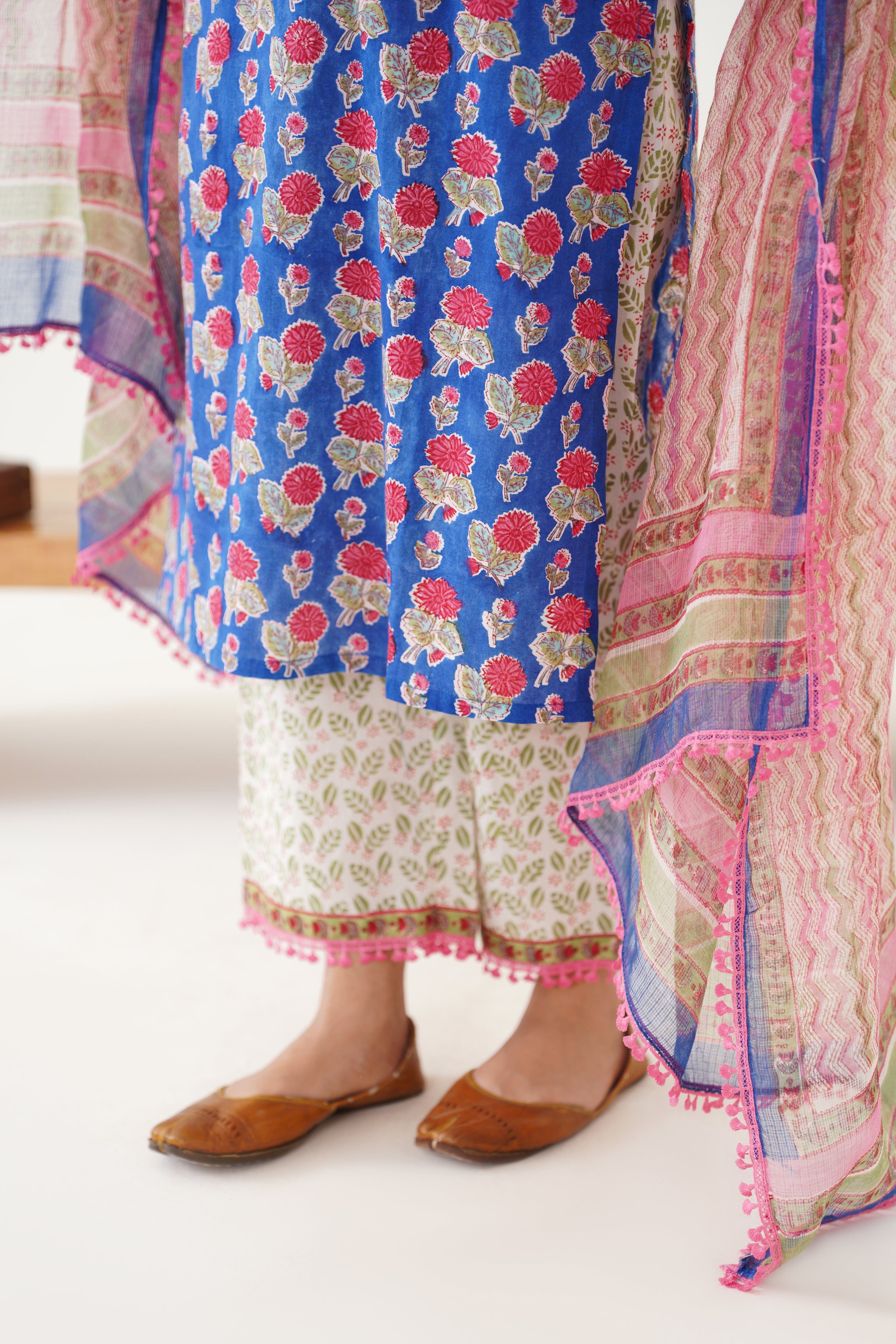 Blue Harper Kurta Set of 3