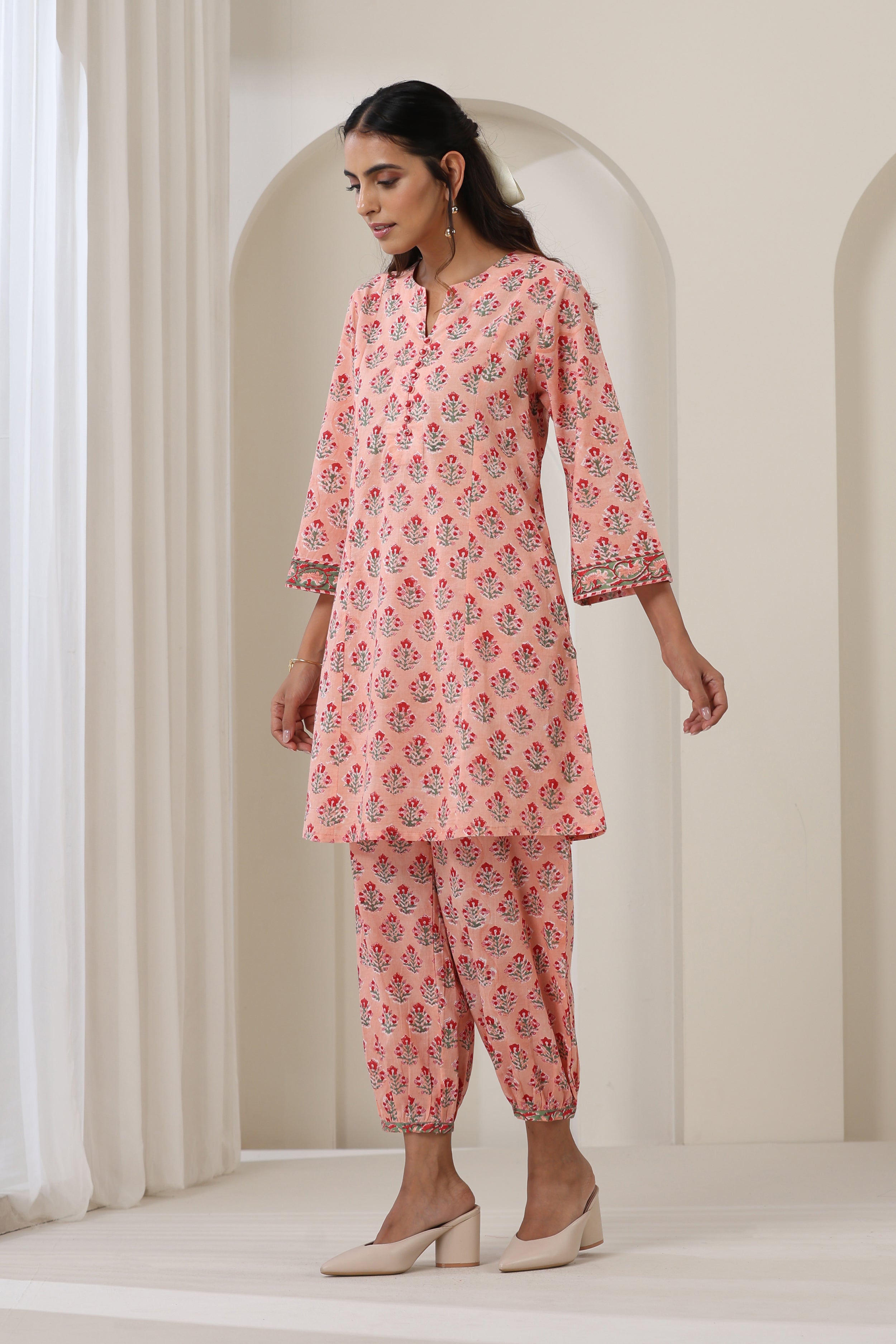 Peach Blossom Co-ord Set