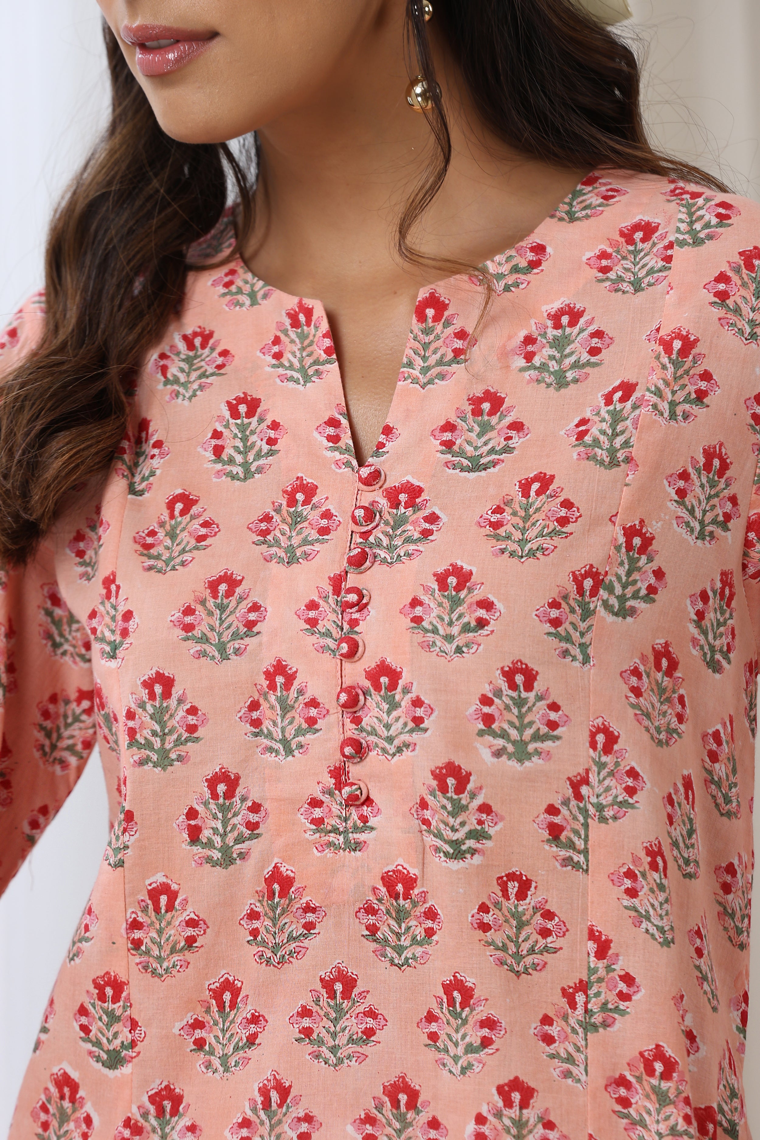 Peach Blossom Co-ord Set