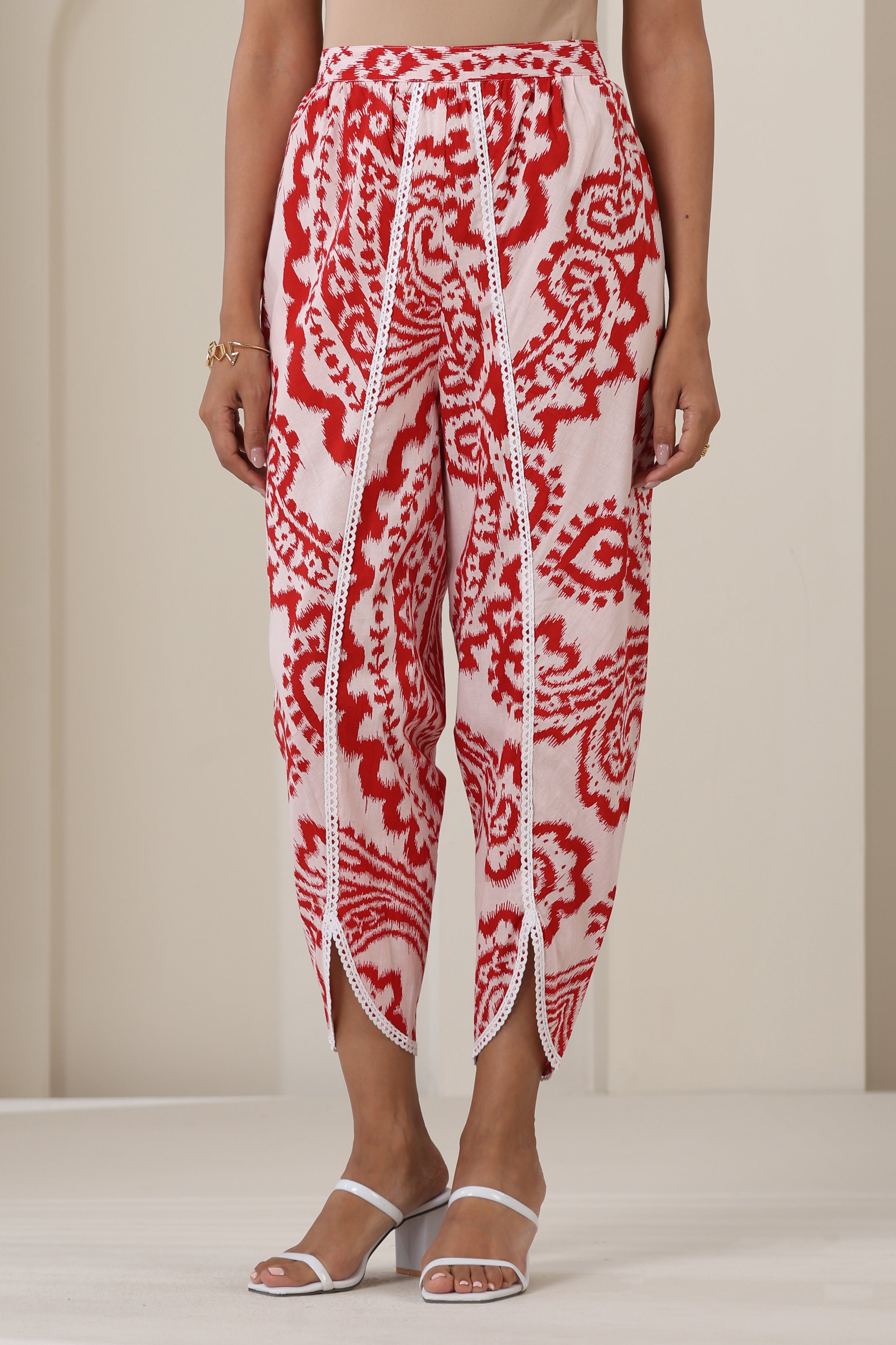 Red Madison Kurta Set of 2