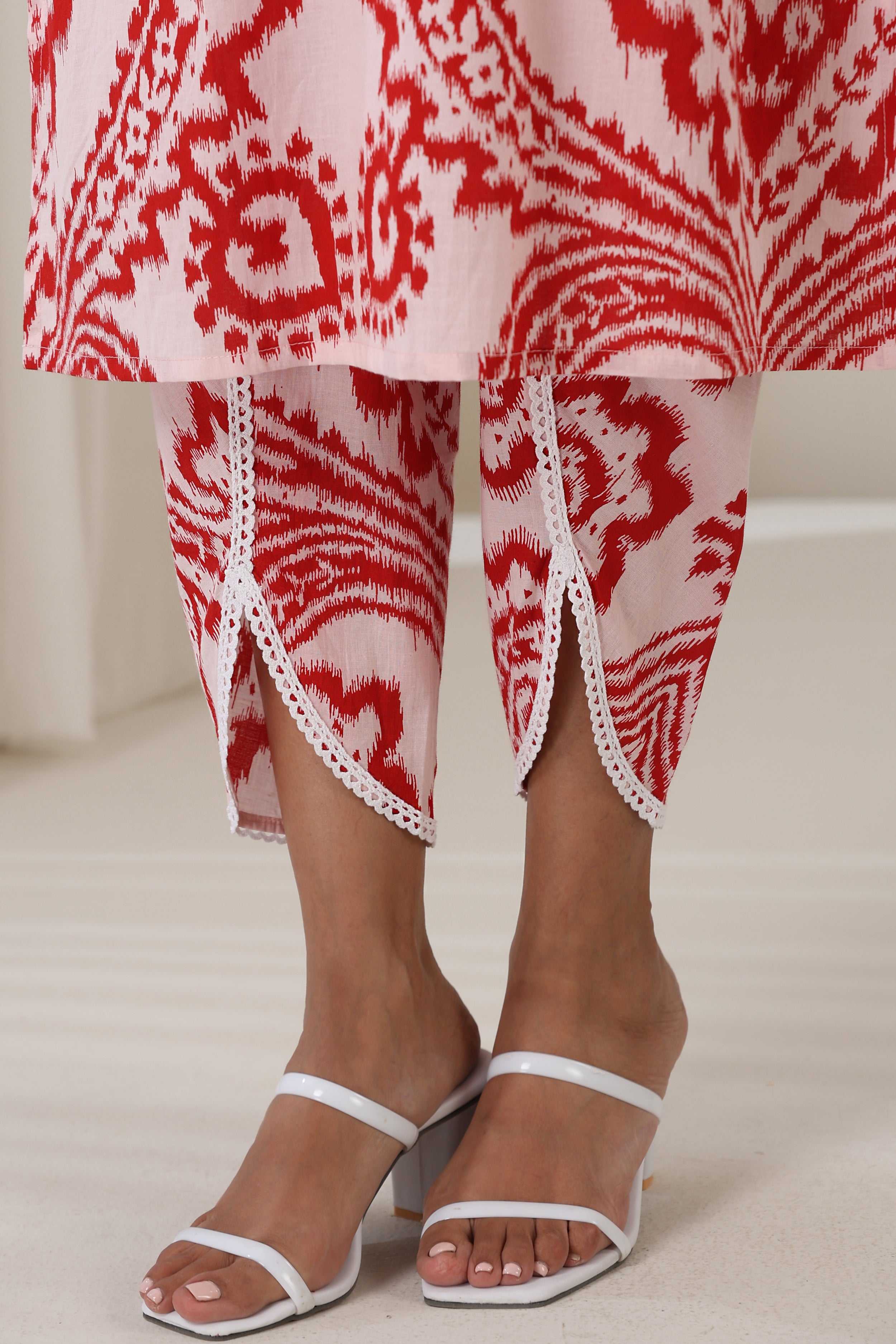 Red Madison Kurta Set of 2