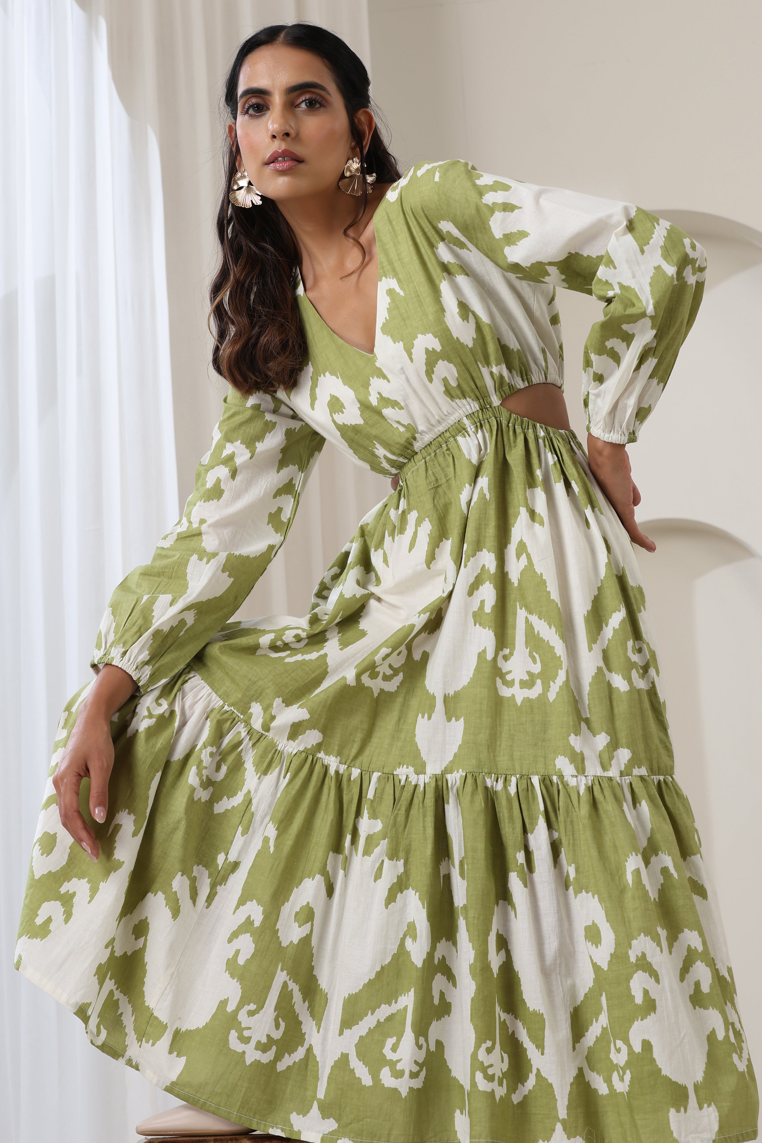 Hannah Green Midi Dress Hannah Green Midi Dress