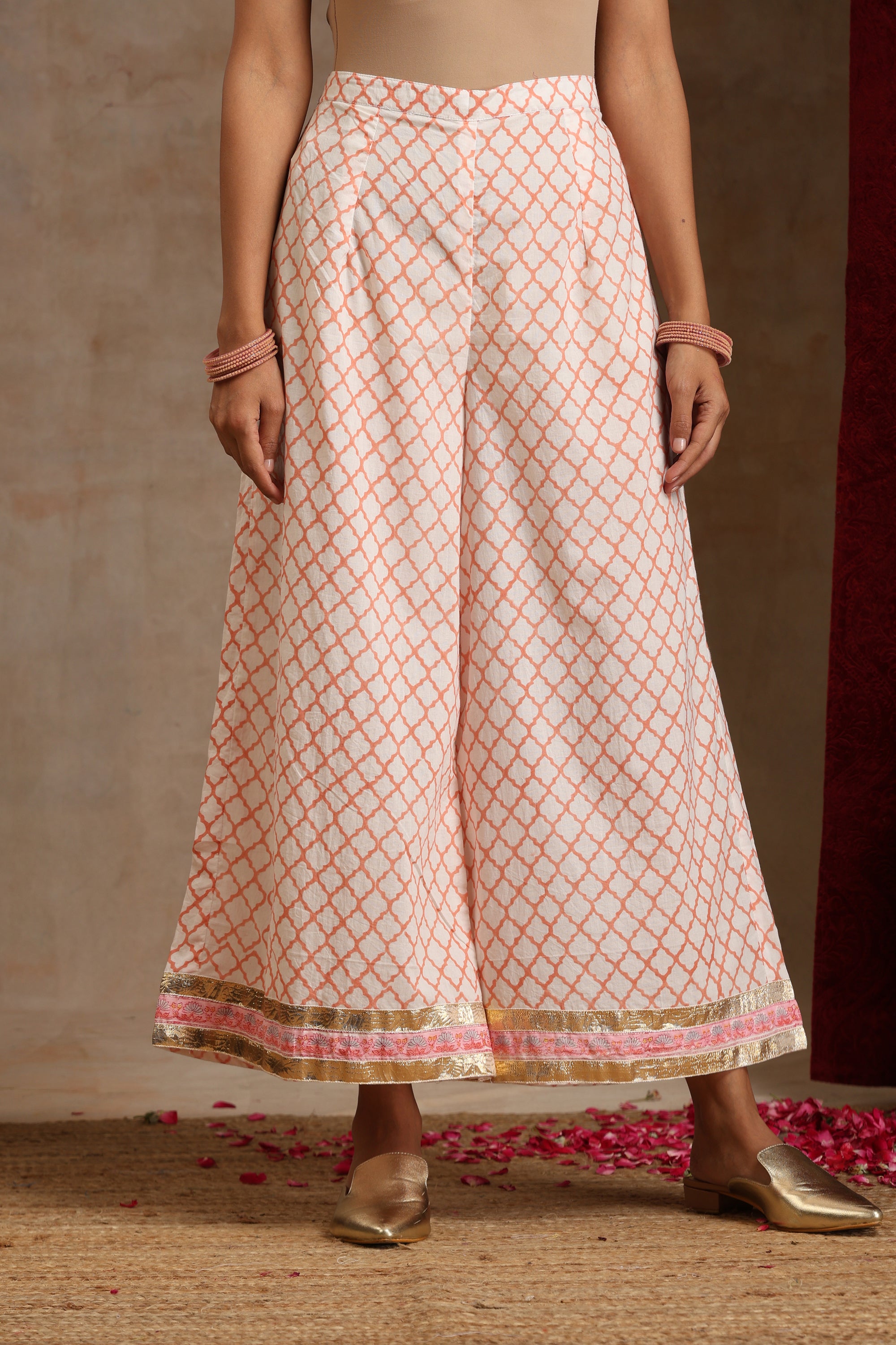 Pink Dahlia Angrakha Set of 3