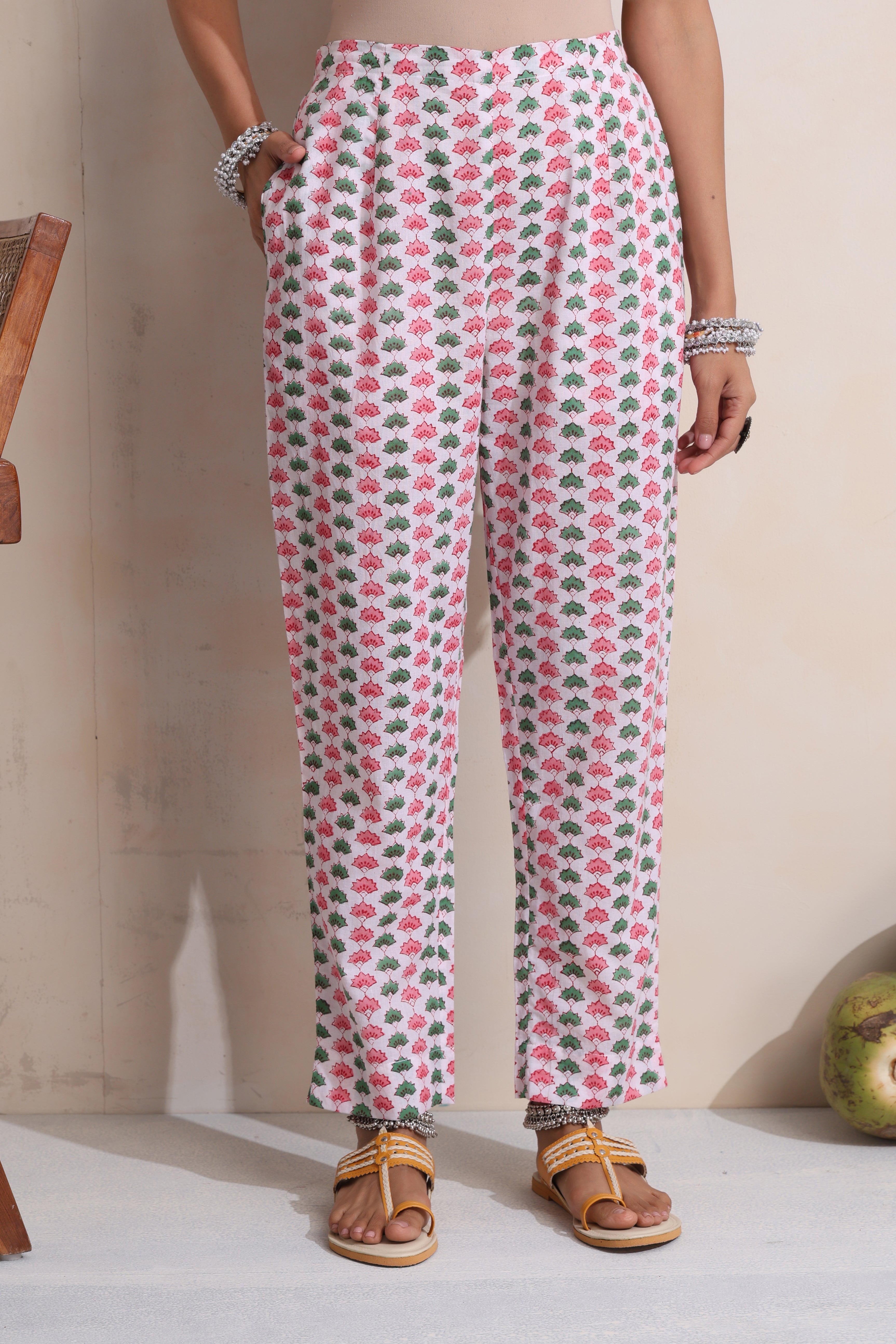 White Willow Embroidered Kurta Set of 3