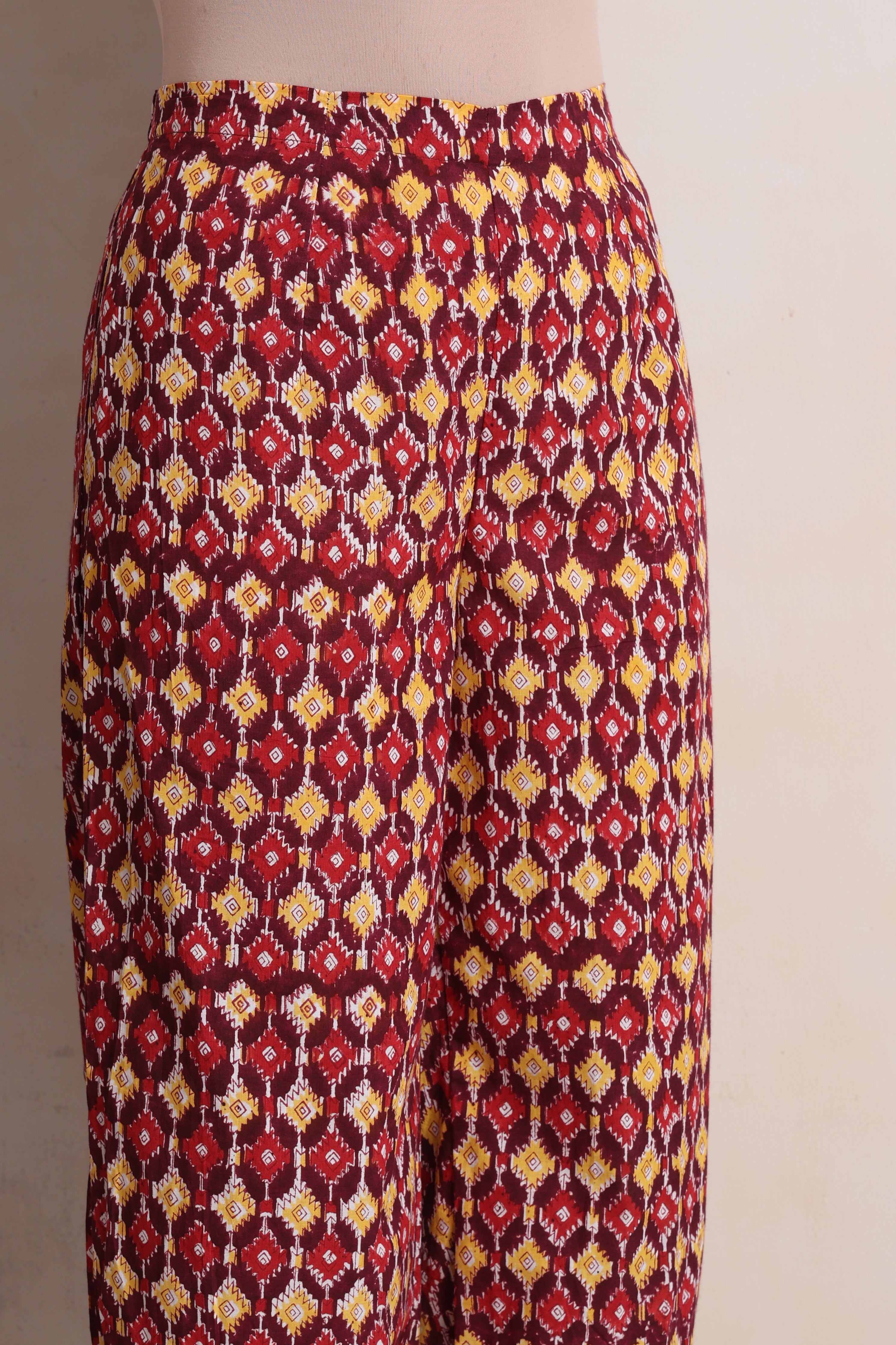 Maroon Moira Embroidered Kurta Set of 3