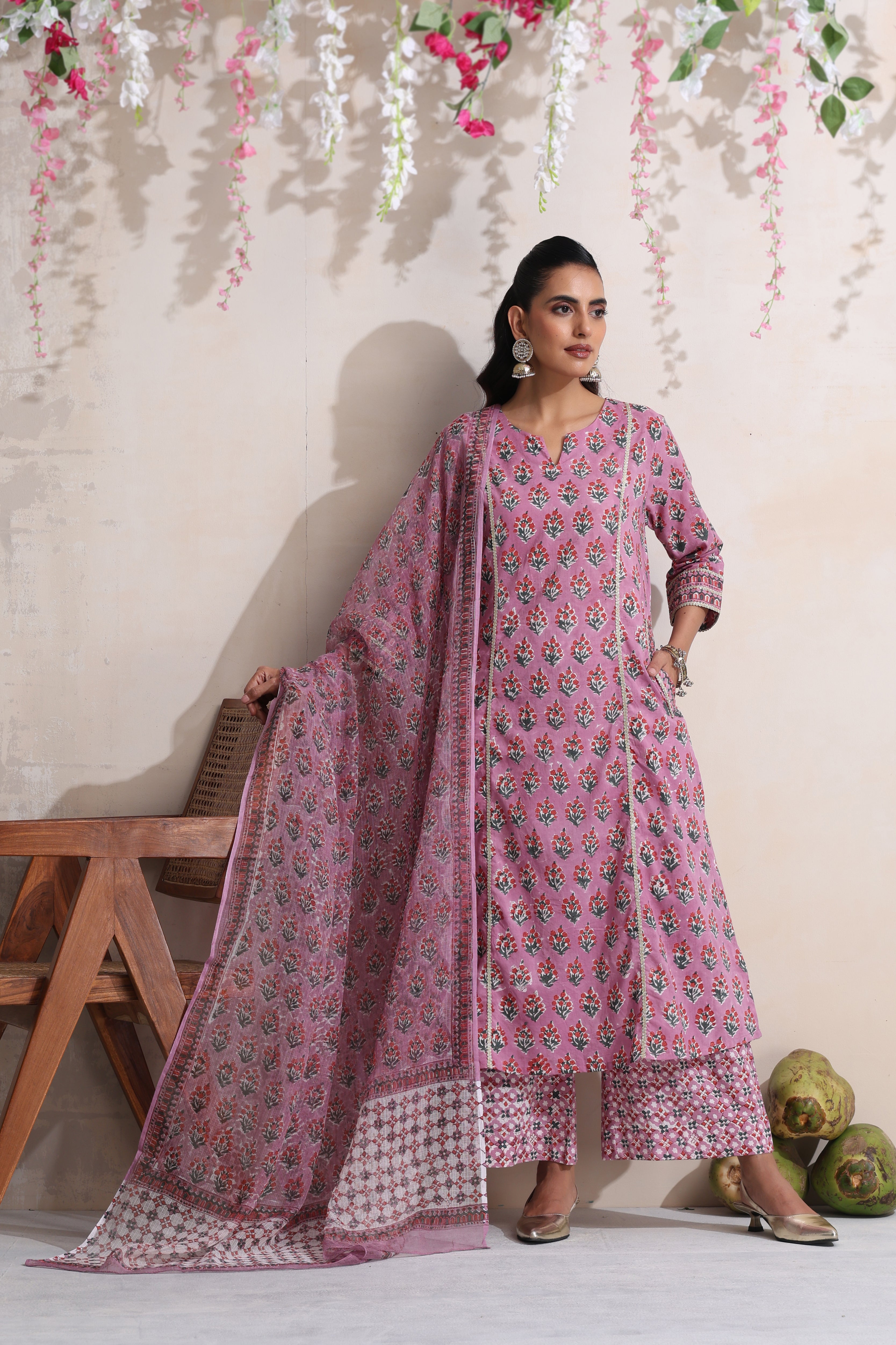 Mulberry Mabel Kurta Set of 3