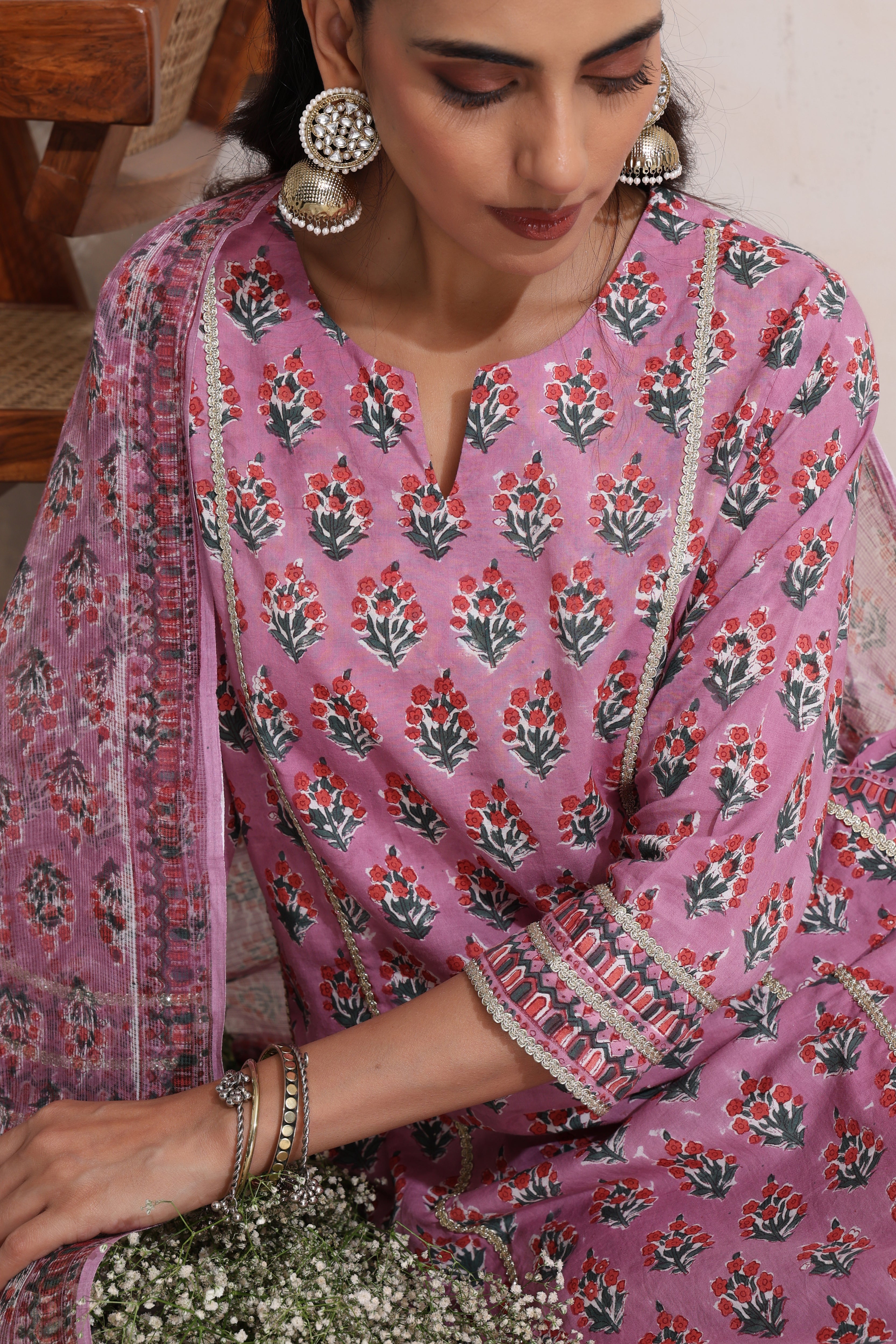 Mulberry Mabel Kurta Set of 3