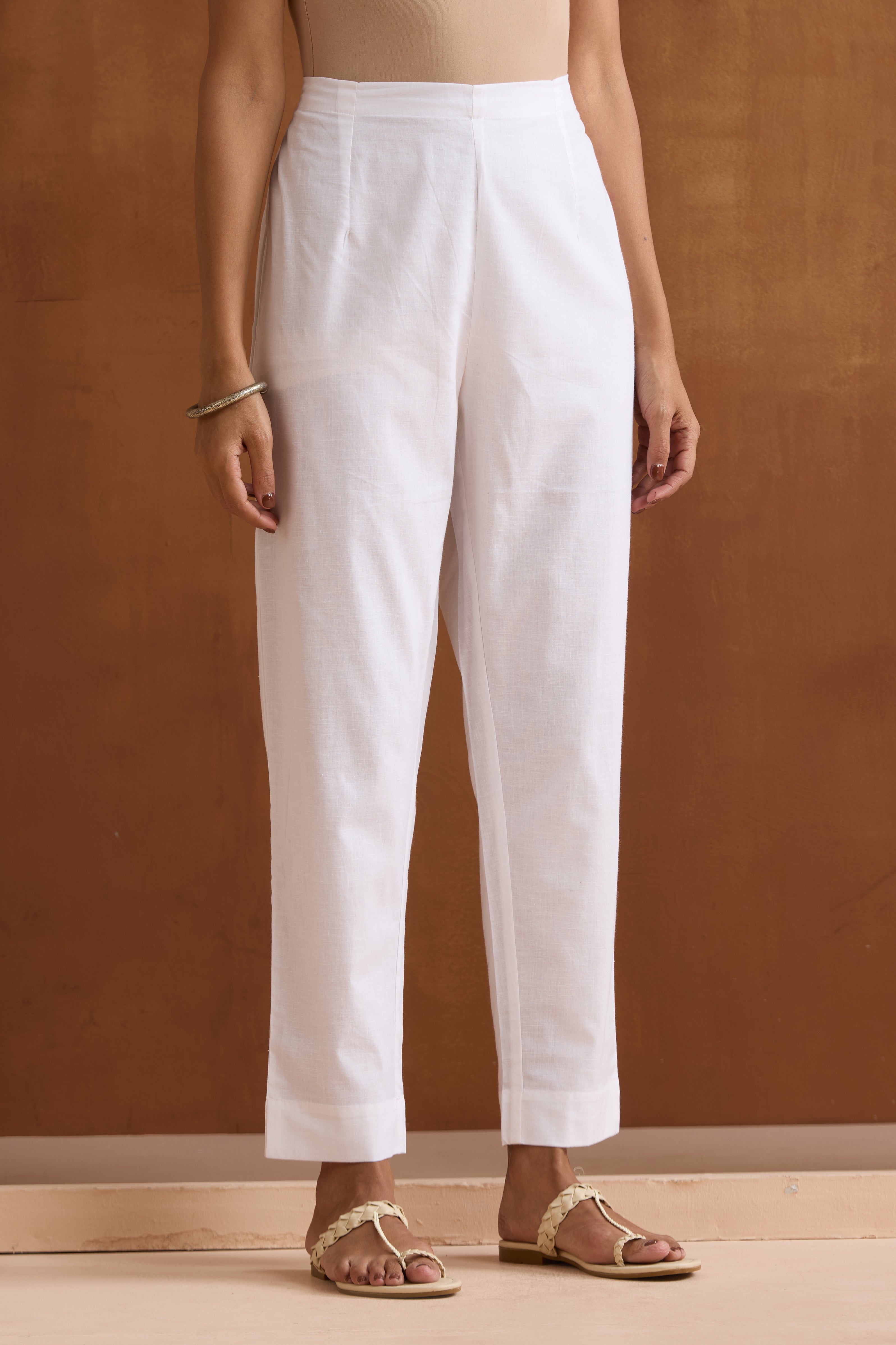 Maroon Carmine Ikat Handloom Cotton Kurta Set of 2