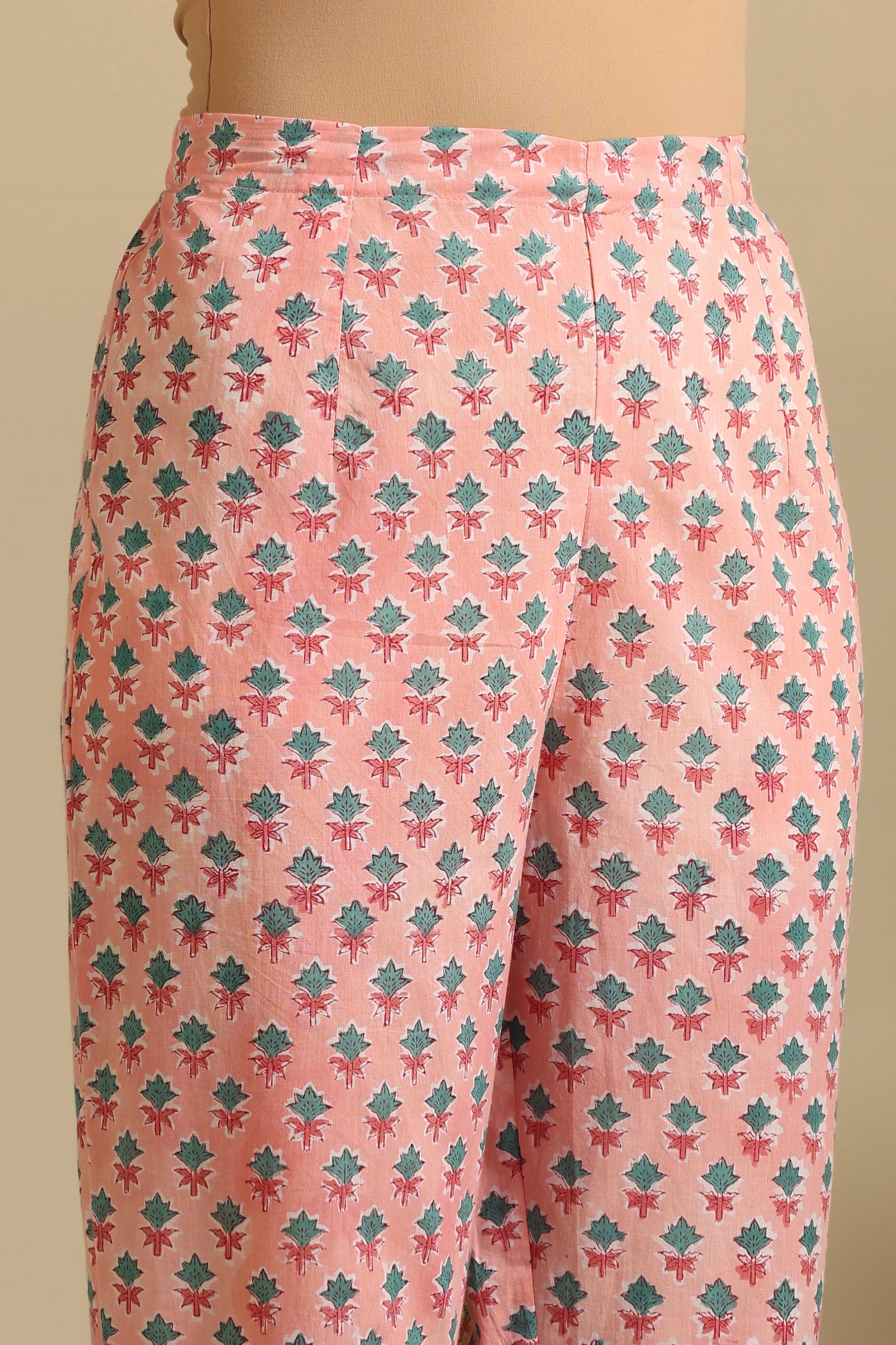 Pink Carnation Kurta Set of 3