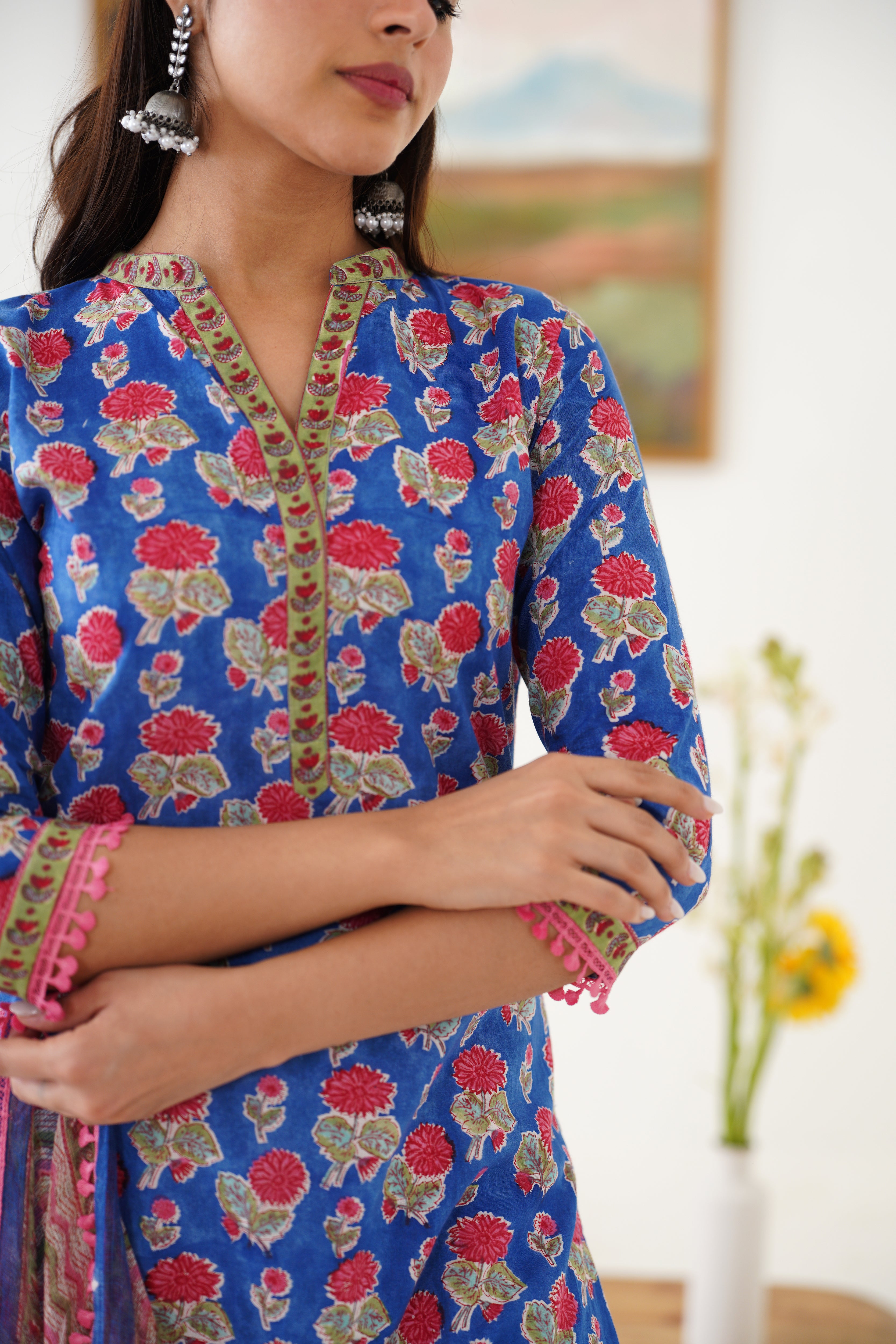 Blue Harper Kurta Set of 3