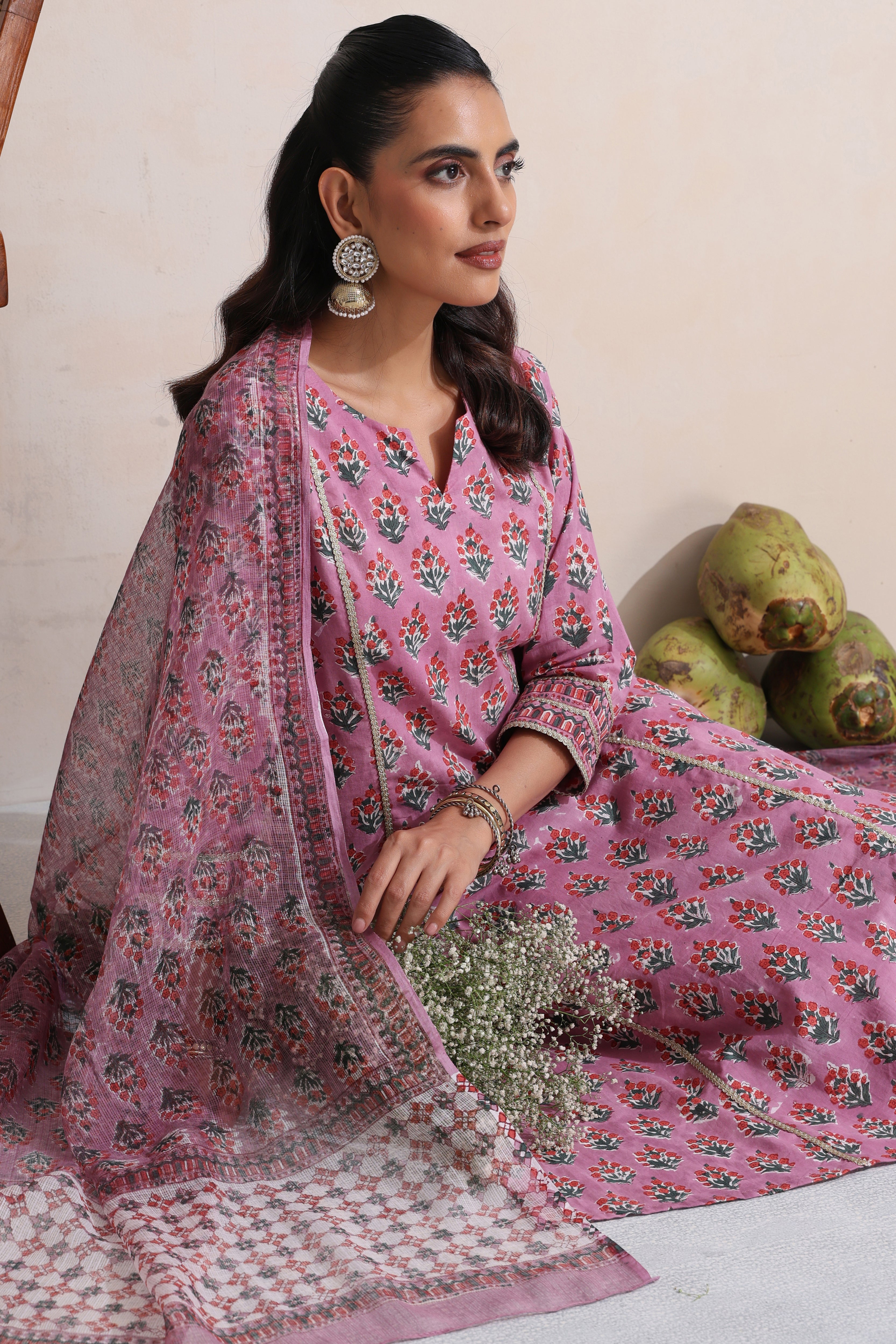 Mulberry Mabel Kurta Set of 3