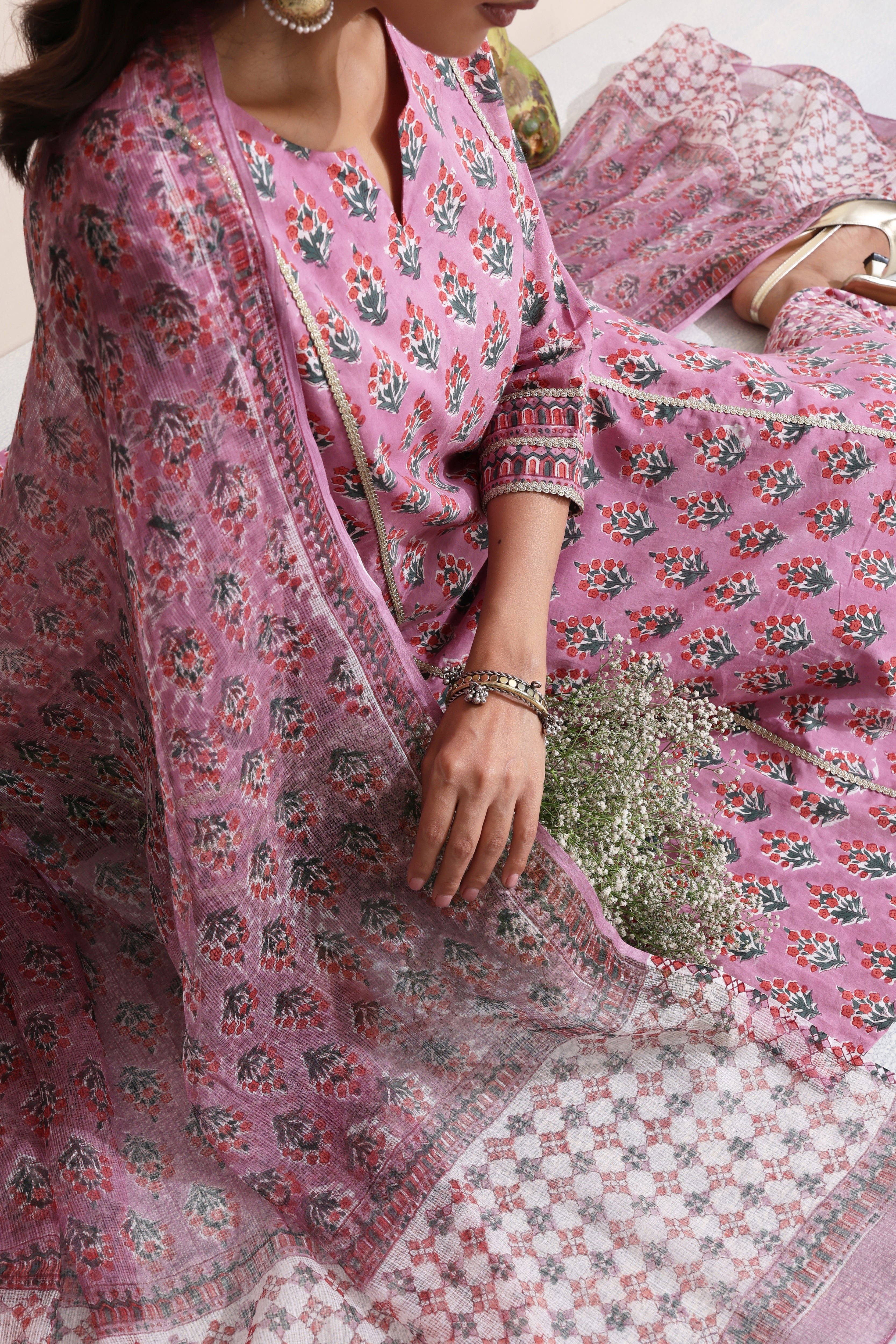 Mulberry Mabel Kurta Set of 3