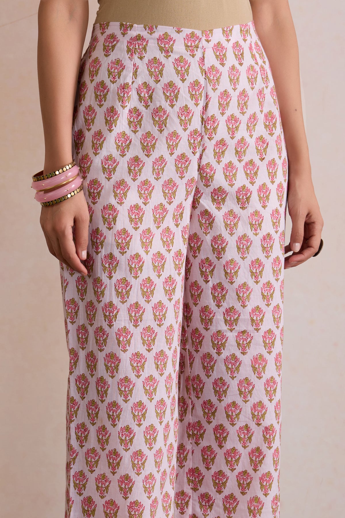 White Jasmine Anarkali Set of 3